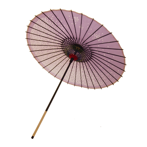 紙傘 尺5 満天桜 紫