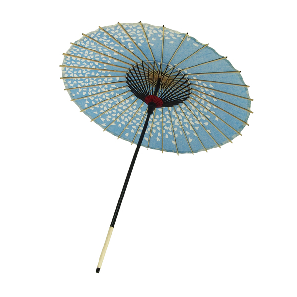 こども用和傘 桜渦 青