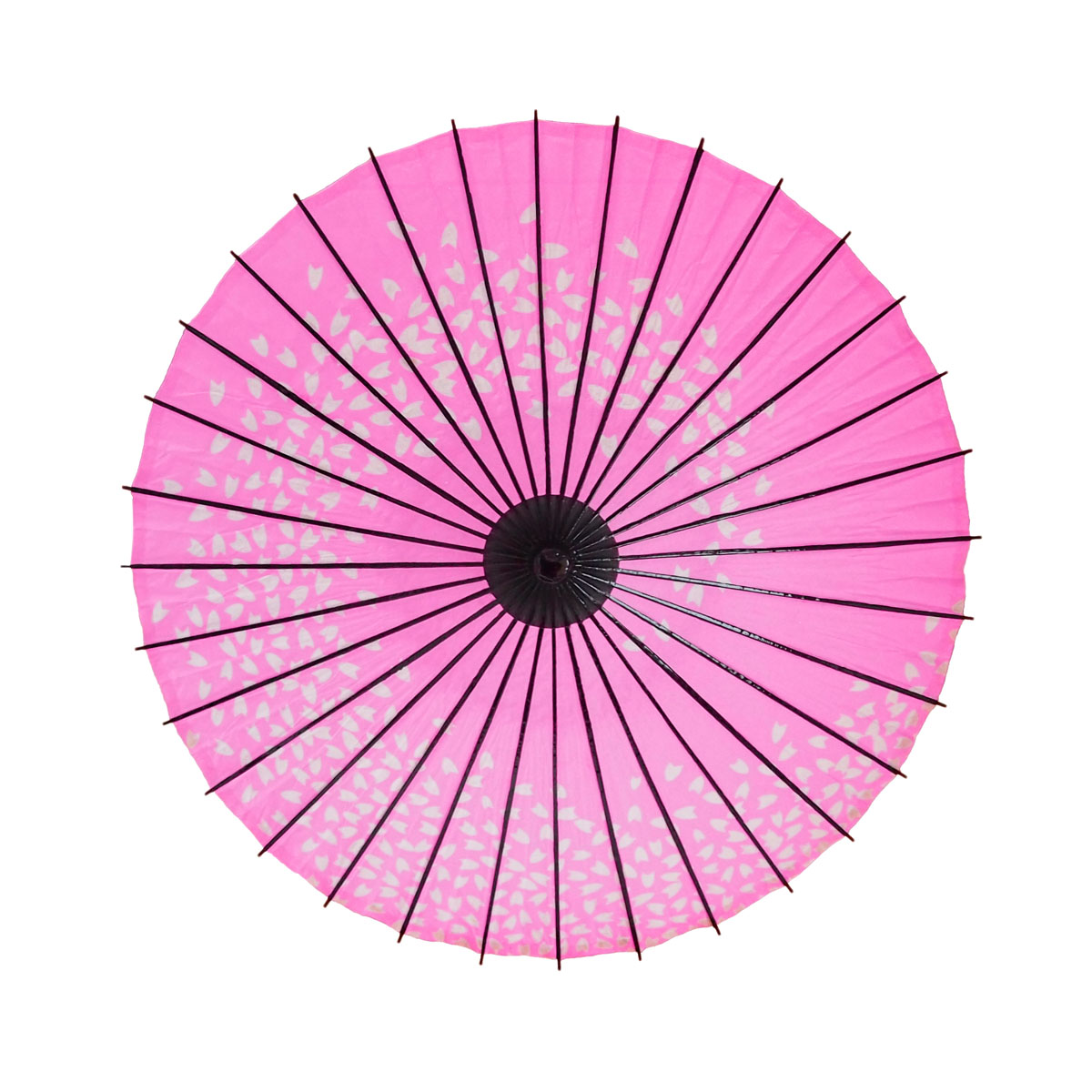 こども用和傘 桜渦 ピンク