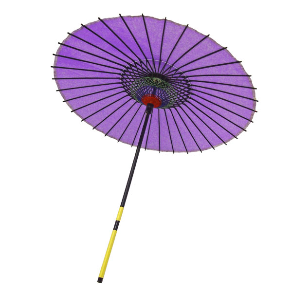 紙傘 無地 紫