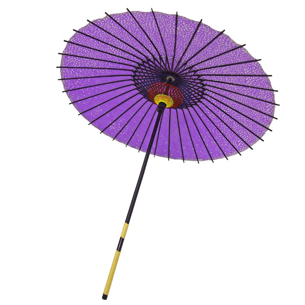 紙傘 満天桜 紫