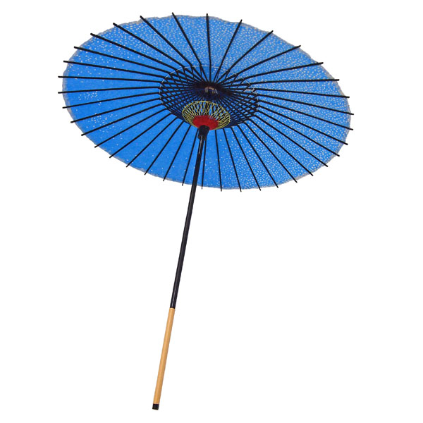 紙傘 尺5 満天桜 水色