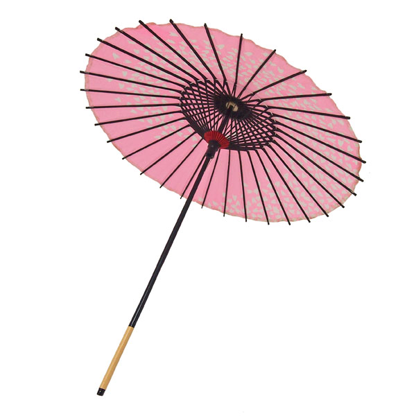 こども用和傘 桜渦 ピンク