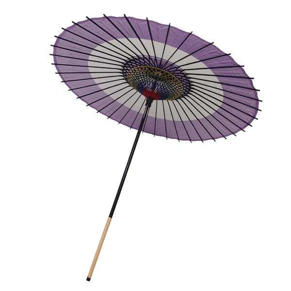 蛇の目傘　番傘　絹　シルク　助六　大判　黒　和傘　傘　舞踊　大衆演劇　着物 番傘 和傘 蛇の目傘 唐傘 昭和レトロ 撮影用 蛇の目傘 番傘 絹 シルク 二段