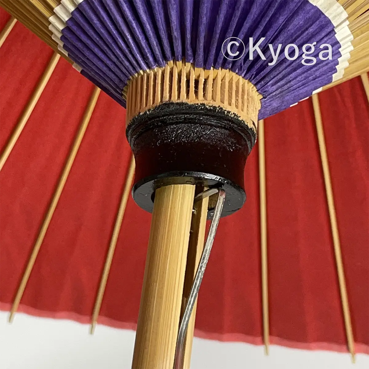 番傘　48本骨　赤