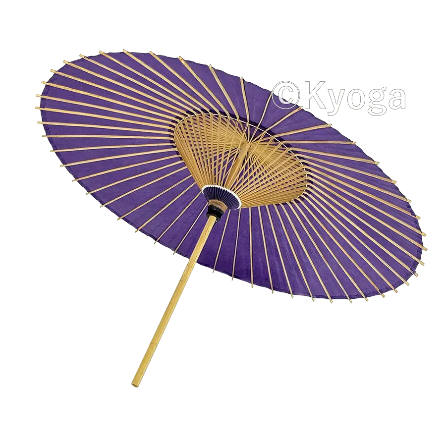 和傘・野点傘専門店 恭雅】 和傘 − 大番傘 ビニルコーティング加工 紫