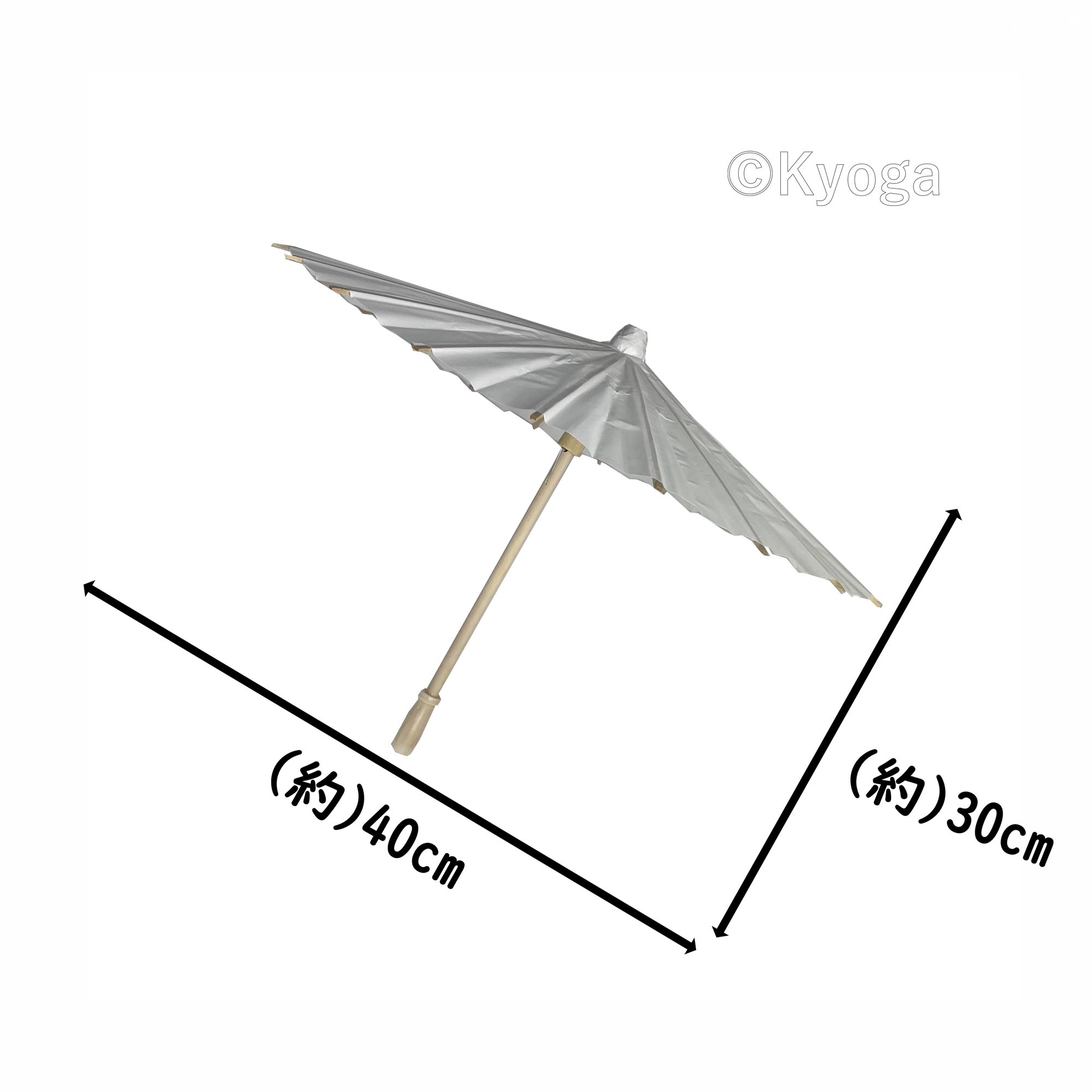 和傘・野点傘専門店 恭雅】 紙傘 お絵描き傘 直径40cm