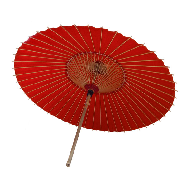 和傘 野点傘専門店 恭雅 和傘 大番傘 ビニルコーティング加工 赤