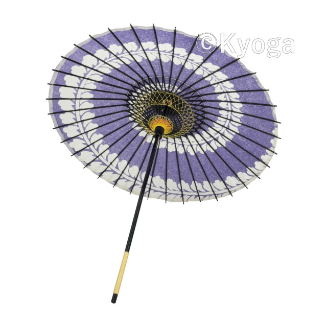 紙傘　1尺4寸　藤渦　紺