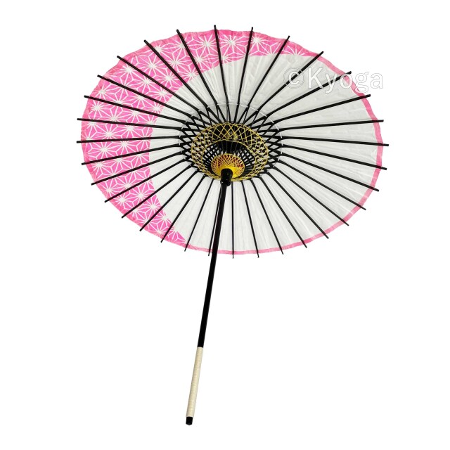 紙傘　こども用和傘　麻月　ピンク