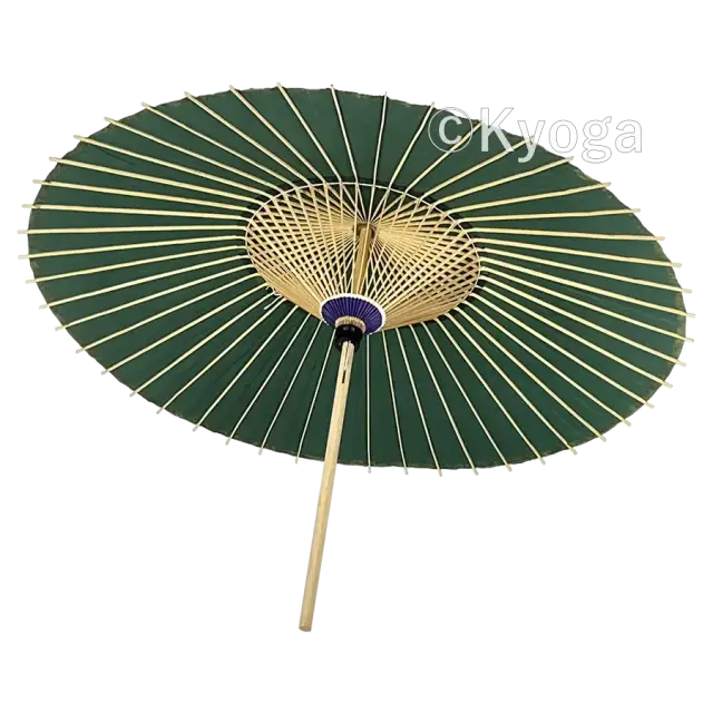 和傘 番傘 特注番傘 紫 実用番傘 雨傘 防水加工 48本骨 直竹心棒 自社調合