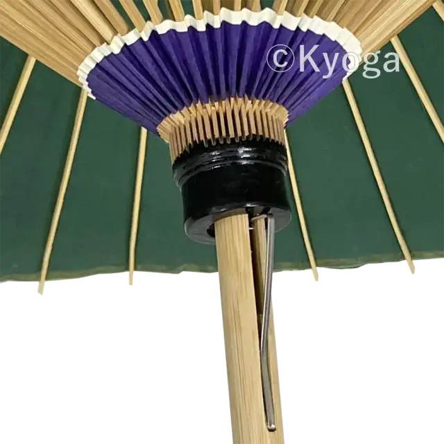 大番傘　48本骨　緑