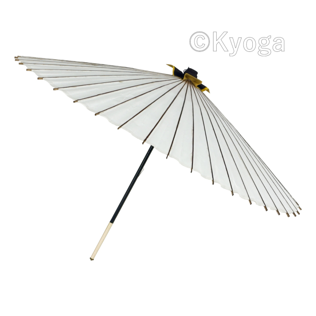 蛇の目傘無地白