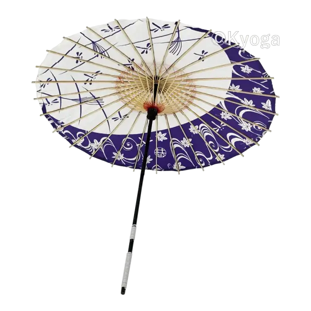 和傘・野点傘専門店 恭雅】 唐傘 − 唐傘(直径約81cm) 夕焼け小焼け 紫