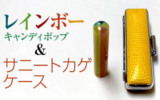 レインボー&サニートカゲ