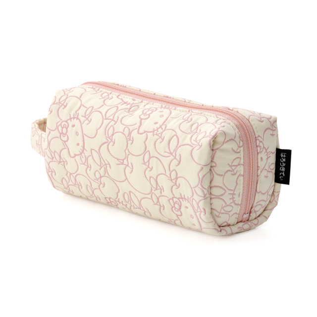 KT ふくれ 織横コスメポーチ 横2