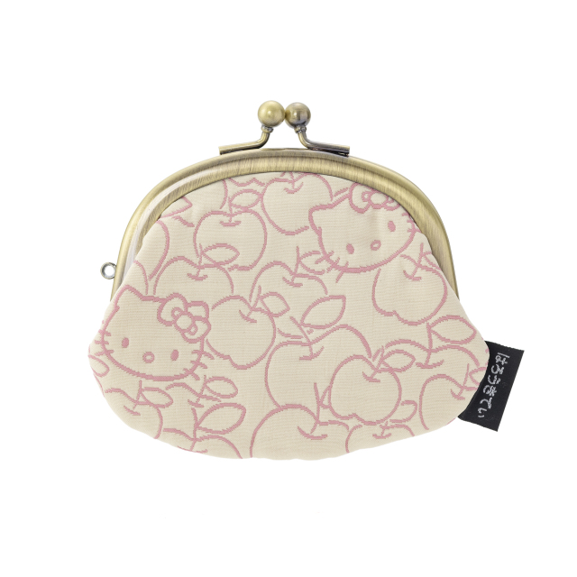 KT ふくれ 3.3丸がま口 ピンク