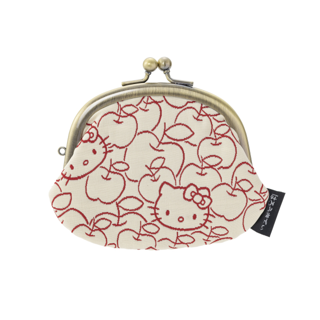 KT ふくれ 3.3丸がま口 赤