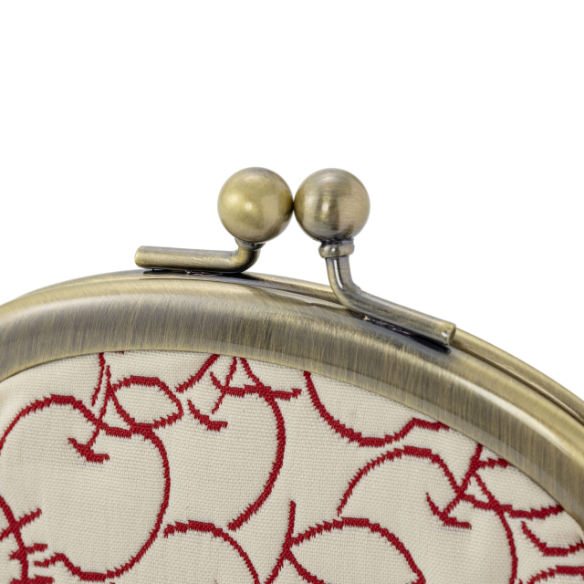 KT ふくれ 3.3丸がま口 金具