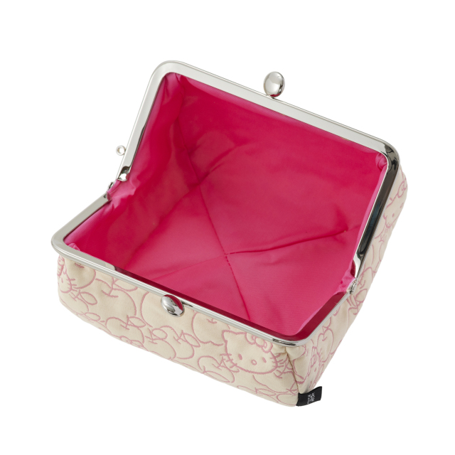 KT ふくれ ころりんがま口ポーチ 内側