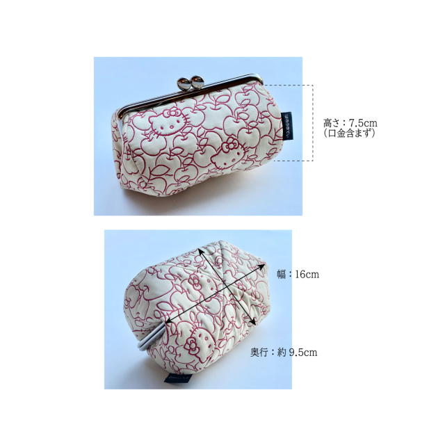 KT ふくれ ころりんがま口ポーチ 詳細1