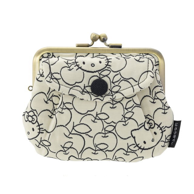 KT ふくれ 3.8親子がま口ポケット付 黒