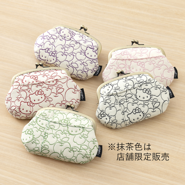 KT ふくれ 4.0親子がま口 集合2 抹茶色店舗限定