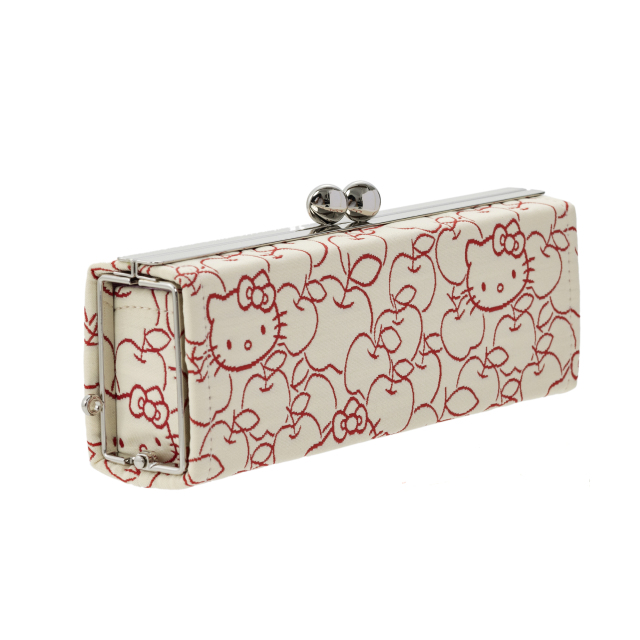 京都・はろきてぃ工房/ハローキティ/ふくれ織/ボックスメガネケース
