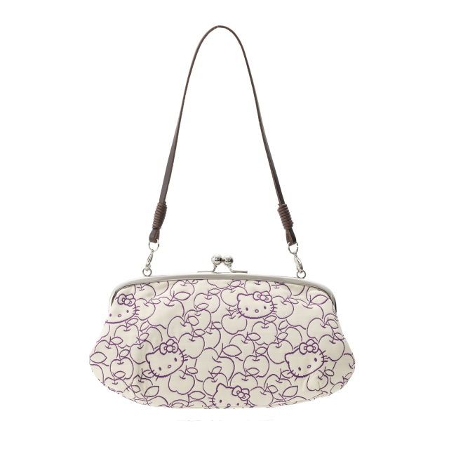 KT ふくれ 6.0親子がま口 紫