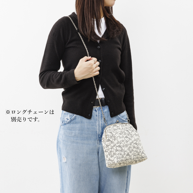 KT ふくれ 6.8がま口バッグ 使用例
