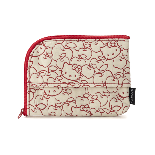 KT ふくれ マルチポーチ 赤