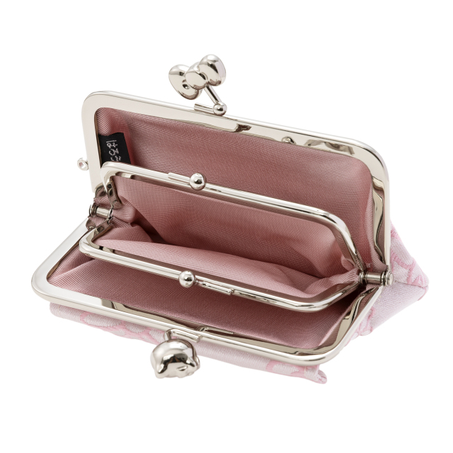 KT ジャガードラメ 3.8親子がま口ポケット付 内側2