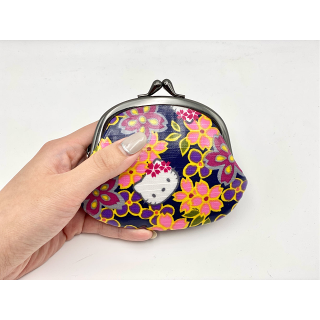 メール便可】ハローキティ/和風キティ/Hello Kitty/桜(ラミネート加工