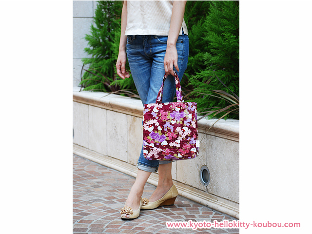 京都・はろうきてぃ工房マチ有りトートバッグ４色