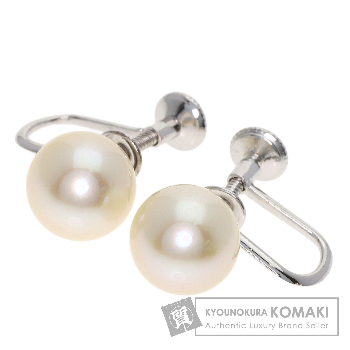 ミキモト イヤリング アコヤパール 真珠