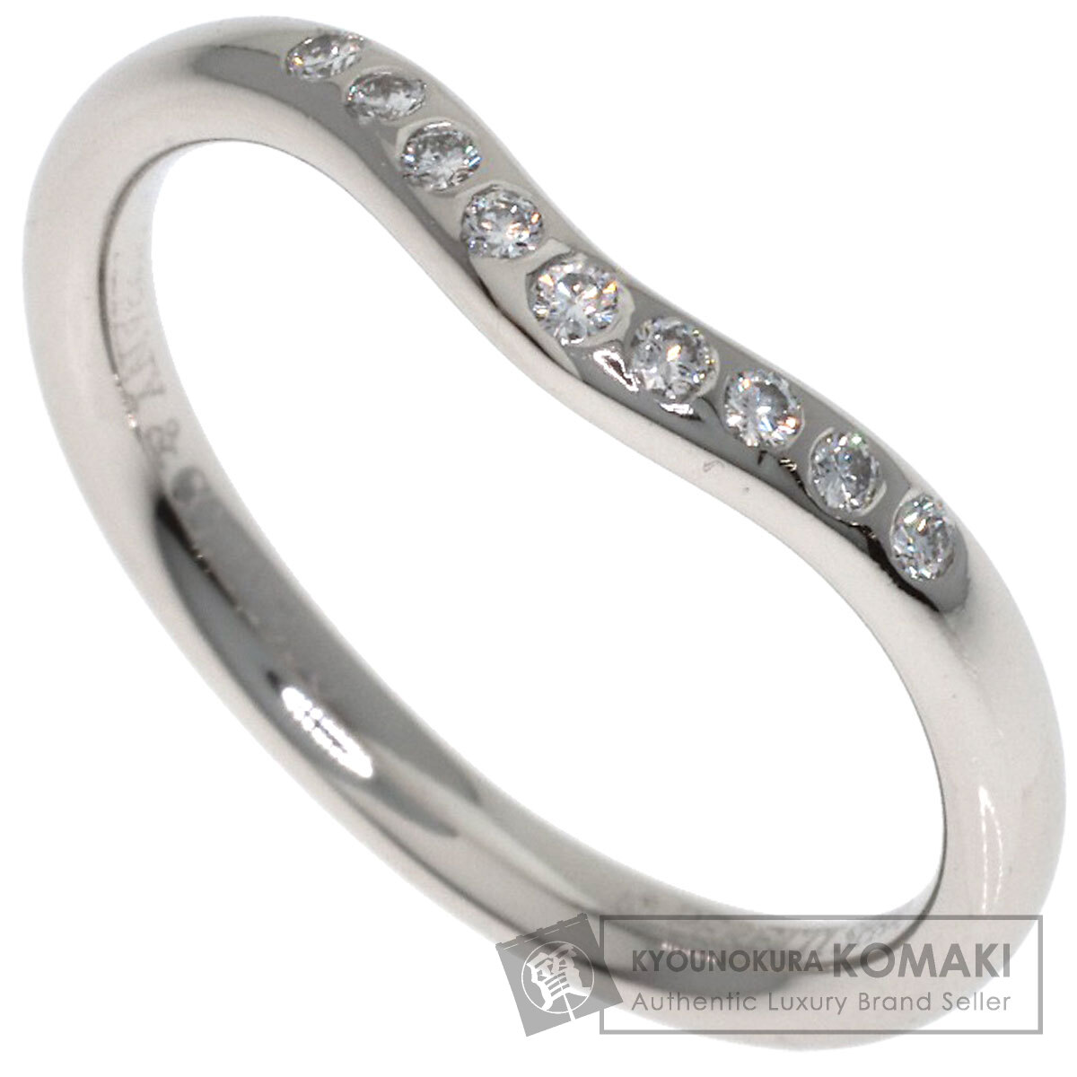 ティファニー リング・指輪 カーブドバンド ダイヤモンド