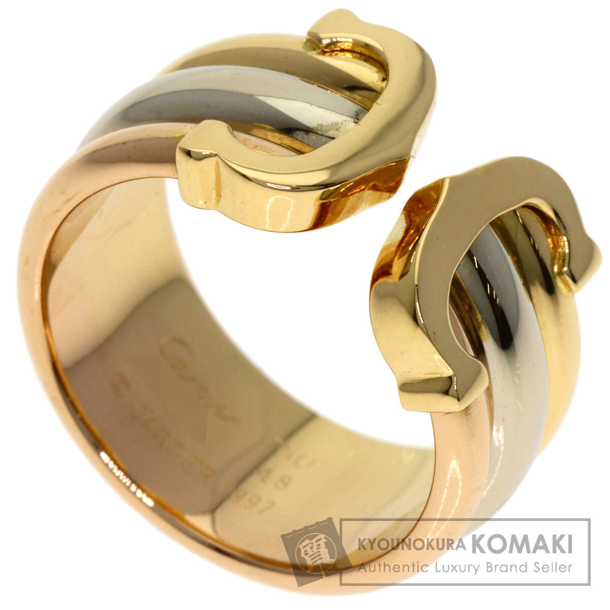 カルティエ リング・指輪 2Cリング LM #48