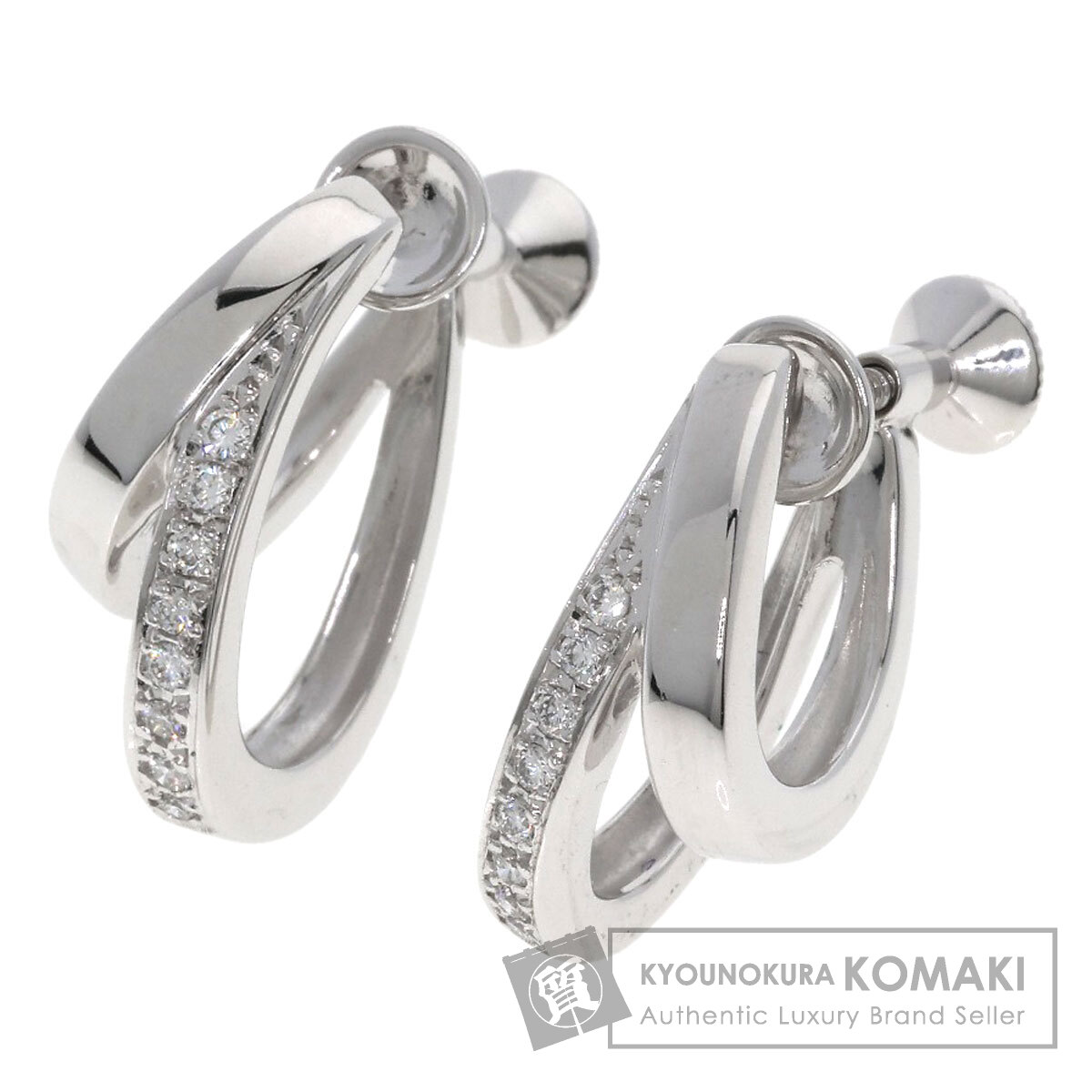 ミキモト イヤリング ダイヤモンド