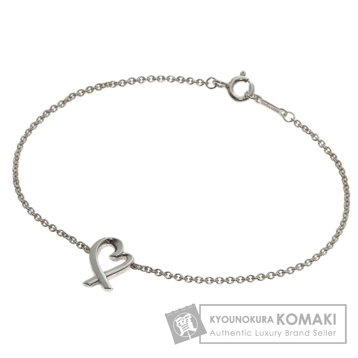 TIFFANY&Co. ティファニー ラビングハート ブレスレット シルバー