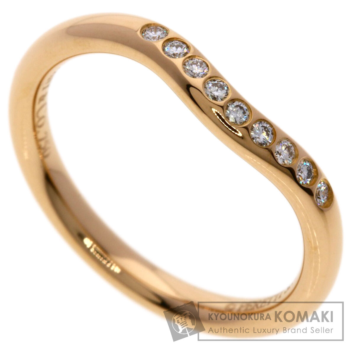 ティファニー リング・指輪 カーブドバンド ダイヤモンド