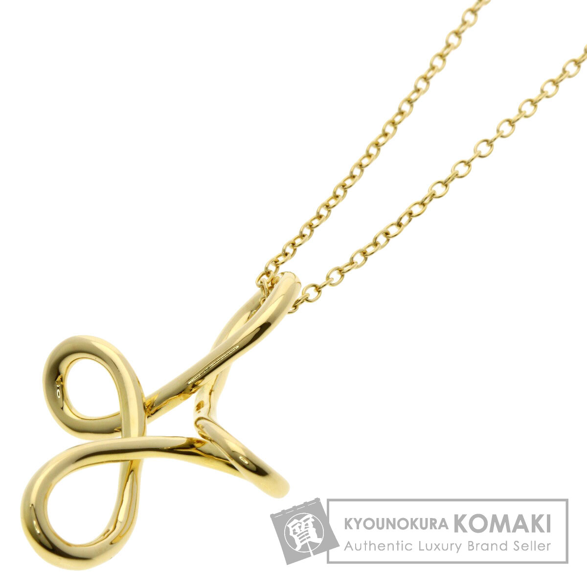 TIFFANY&Co. ティファニー インフィニティクロス ネックレス K18