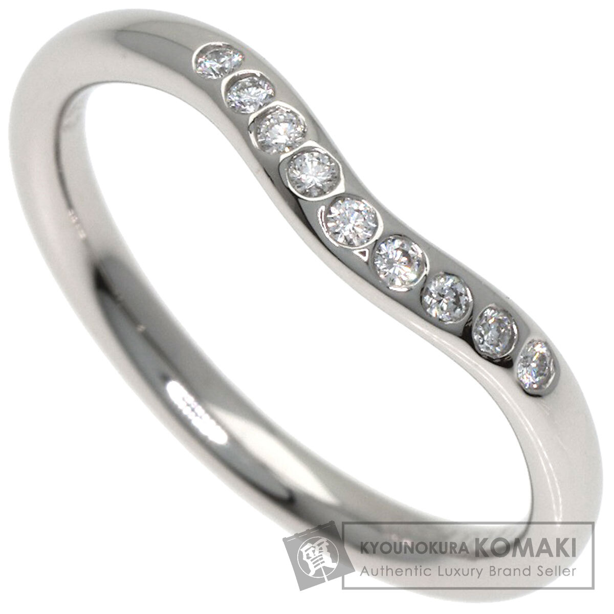 ティファニー リング・指輪 カーブドバンド ダイヤモンド