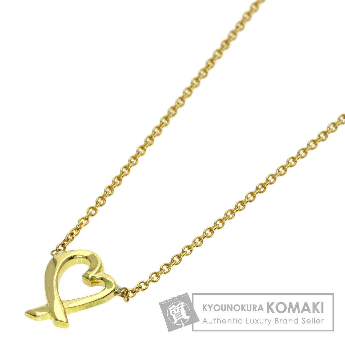 ティファニー ネックレス ラビングハート ミニ