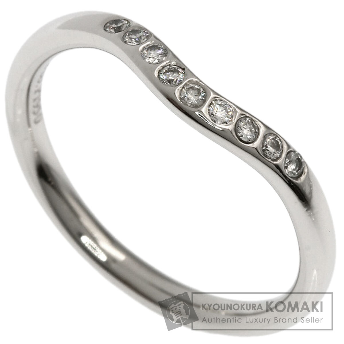 ティファニー リング・指輪 カーブドバンド ダイヤモンド