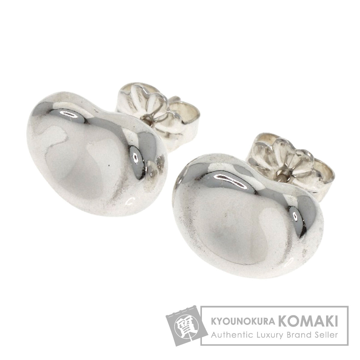 TIFFANY&Co. ティファニー ビーン ピアス シルバー レディース [中古