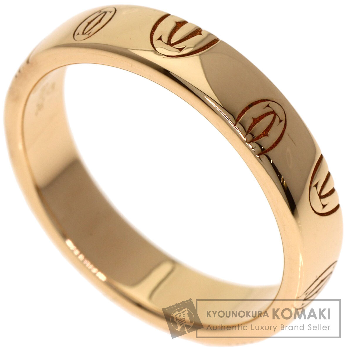 CARTIER カルティエ ハッピーバースデー #49 リング・指輪 K18ピンク