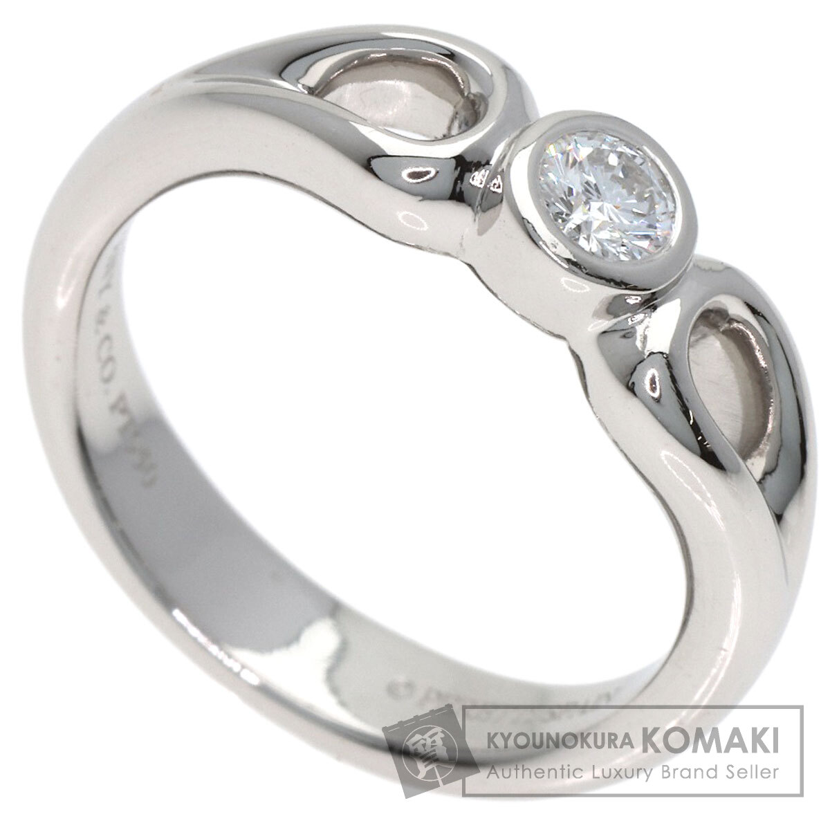 ティファニー リング・指輪 ダブルオープンティアドロップ ダイヤモンド