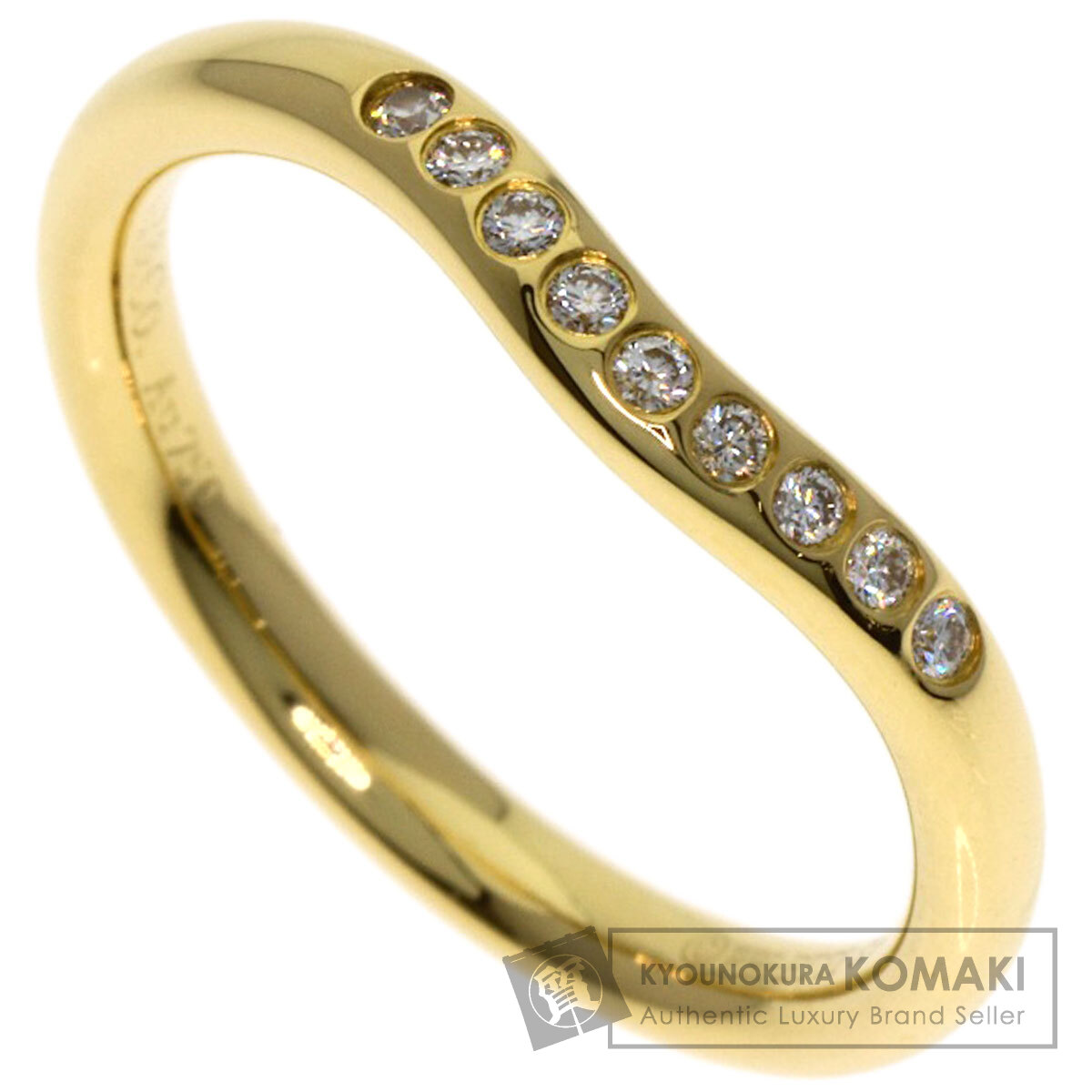 ティファニー リング・指輪 カーブドバンド ダイヤモンド