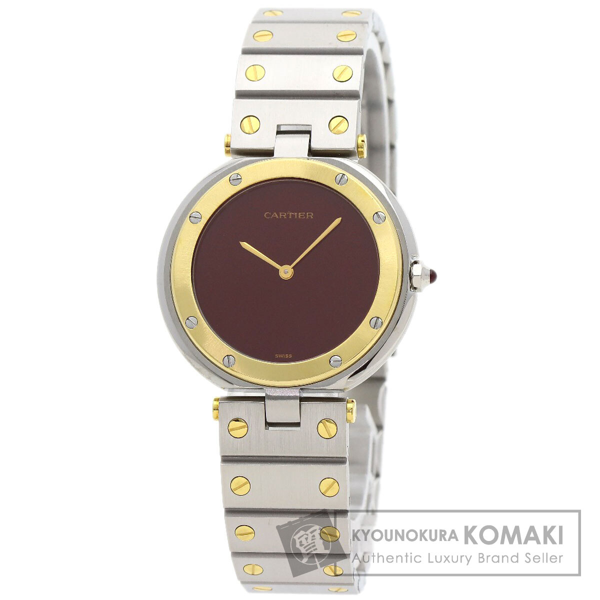 カルティエ 腕時計 サントス ヴァンドーム LM
