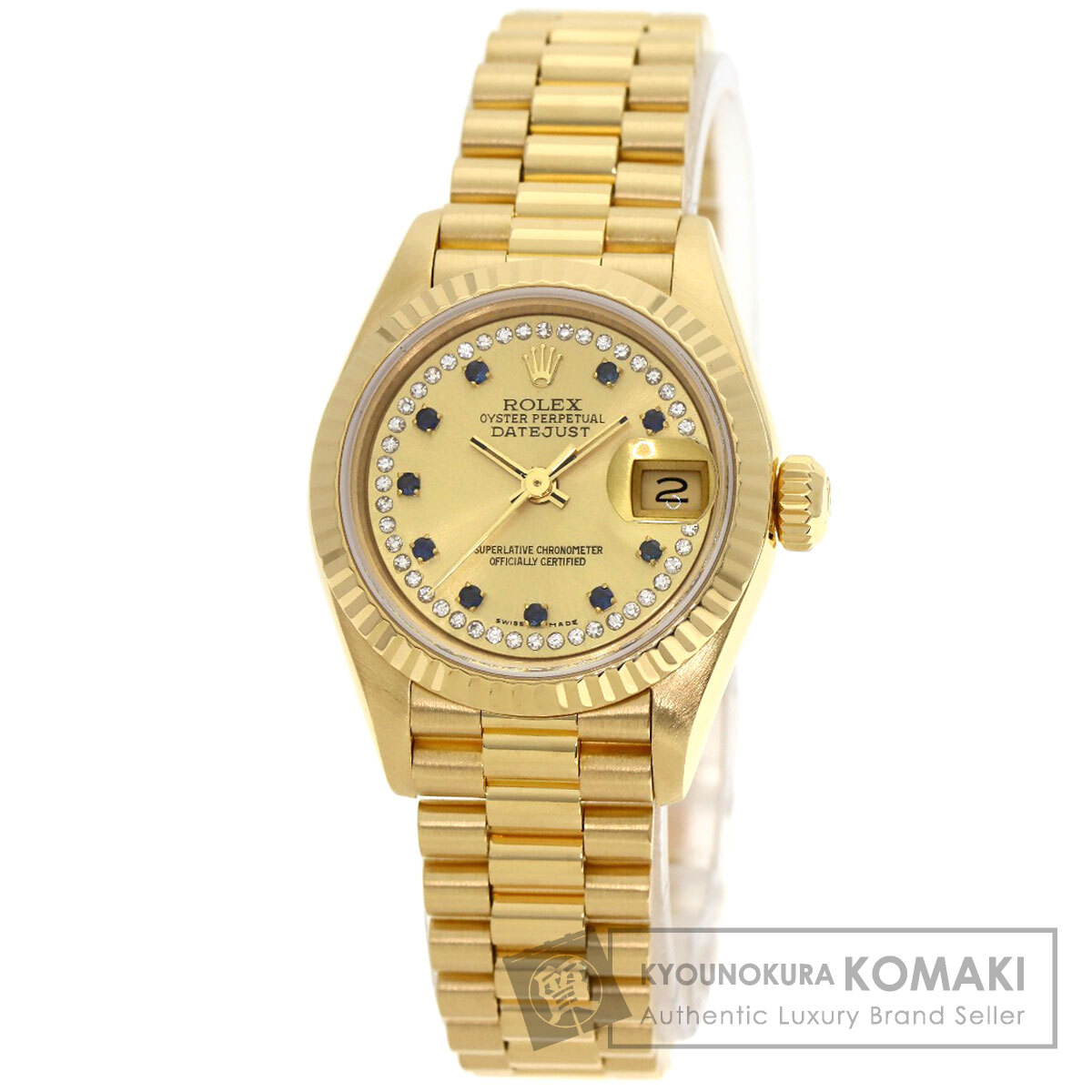 ROLEX ロレックス 69178LS デイトジャスト ミリヤードダイヤ 10P
